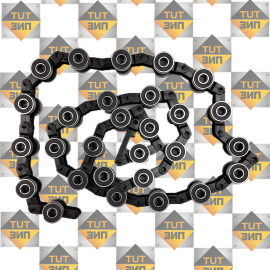 v Роликовая направляющая эскалатора, 28 роликовых пар, KM5070679G01, KONE